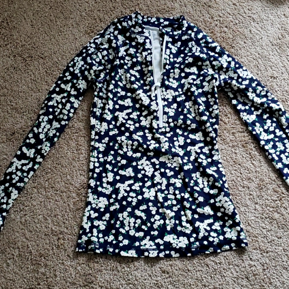 JCrew Rash Guard Small NWOT